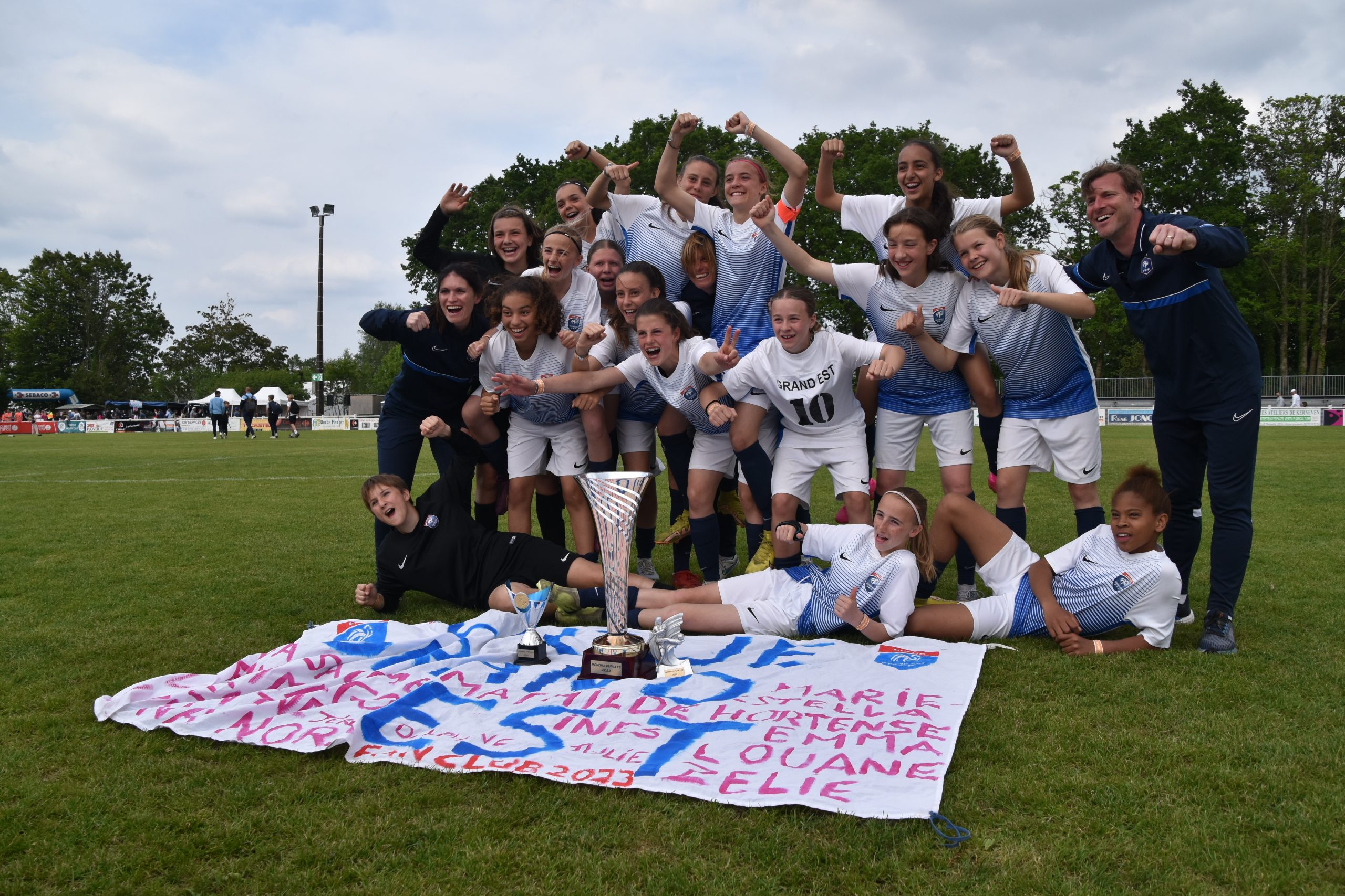 Edition 2023 La Ligue Grand Est remporte le tournoi Féminin Mondial