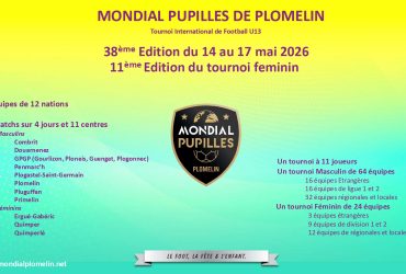 Candidatures pour l’édition 2026 du Mondial Pupilles