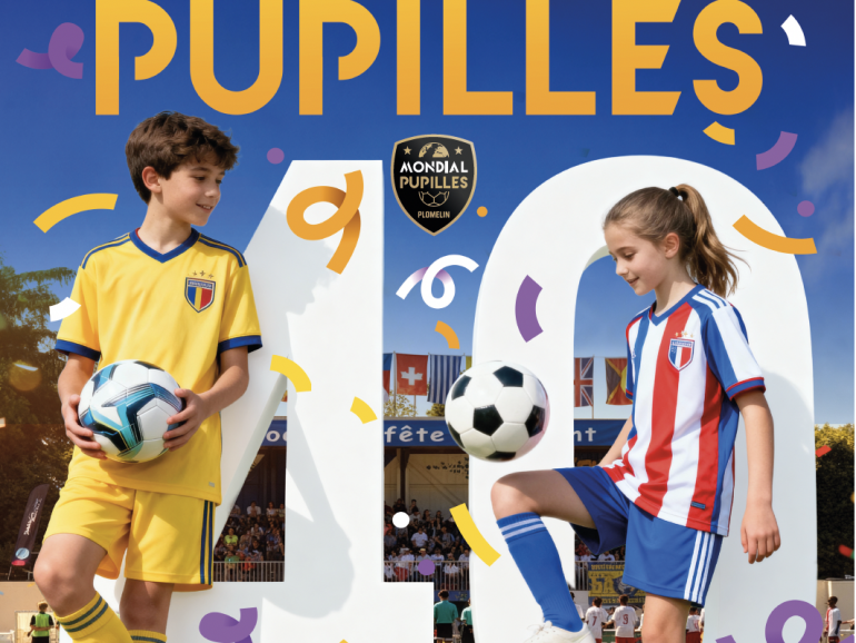 Découvrez l&rsquo;affiche du Mondial Pupilles 2026, spéciale 40 ans