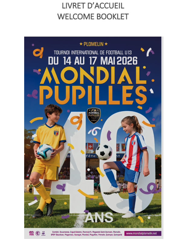 Livret d&rsquo;accueil édition 2026